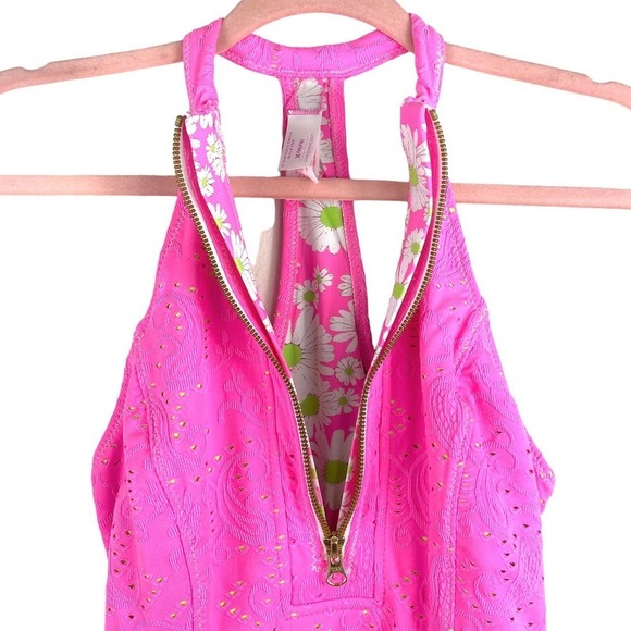 LoveShackFancy Pink One Piece Swimsuit - Picture 8 of 16